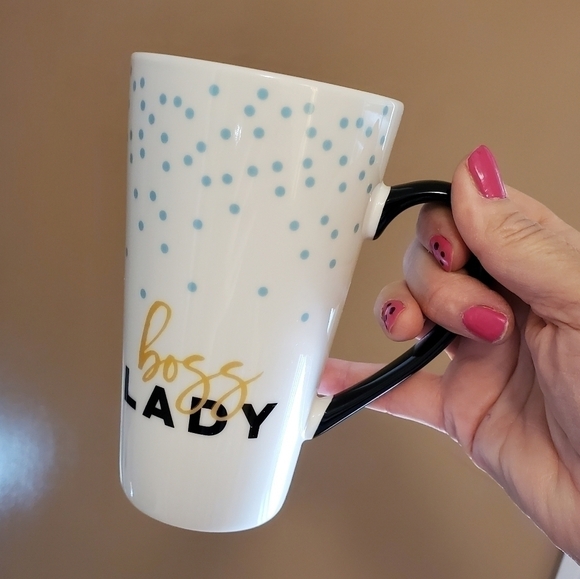 Clay Art Other - Clay Art "Boss Lady" Latte Mug